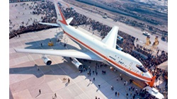 Presentación del primer Boeing 747